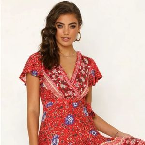 Red All purpose dress